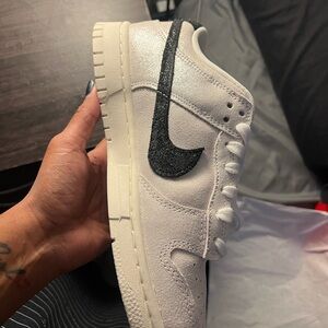 Nike Dunk low white and black